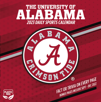 Unknown Binding Alabama Crimson Tide 2023 Box Calendar Book