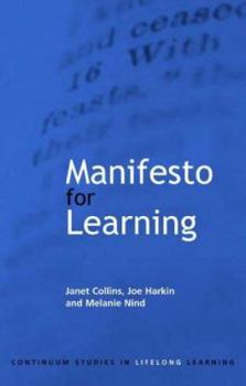 Hardcover Manifesto for Learning Book