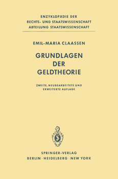 Grundlagen Der Geldtheorie