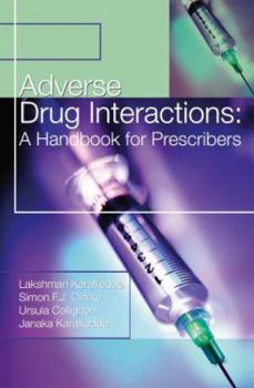 Paperback Adverse Drug Interactions: A Handbook for Prescribers Book