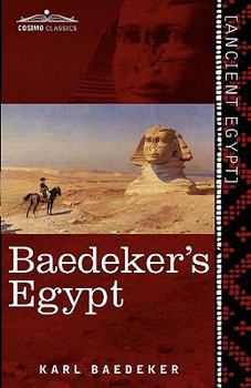 Paperback Baedeker's Egypt: Handbook for Travellers Book