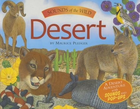 Paperback Sounds of the Wild: Desert (Pledger Sounds) Book