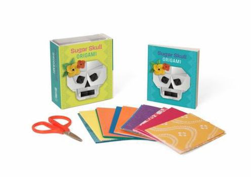 Paperback Sugar Skull Origami Book