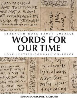 Paperback Words For Our Time Book