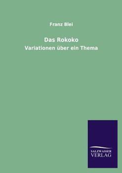 Paperback Das Rokoko [German] Book