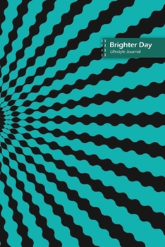 Paperback Brighter Day Lifestyle Journal, Blank Write-in Notebook, Dotted Lines, Wide Ruled, Size (A5) 6 x 9 In (Royal Blue) Book