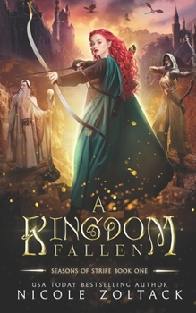 Paperback A Kingdom Fallen: A Historical Fantasy Romance Featuring Elves and Vikings Book