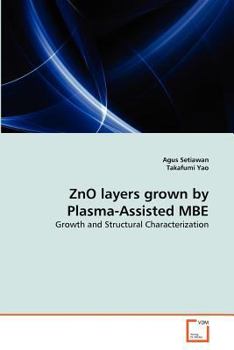 Paperback ZnO layers grown by Plasma-Assisted MBE Book