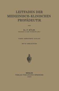 Paperback Leitfaden Der Medizinisch-Klinischen Propädeutik [German] Book