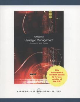 Paperback Strategic Management Concepts and Cases Book
