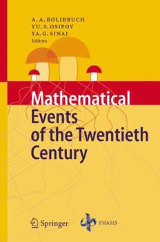 Hardcover Mathematical Events of the Twentieth Century Book