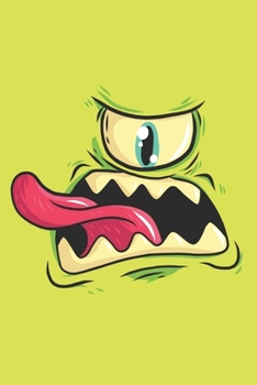 Paperback Terminplaner - Ugly Monster: 120 Seiten - 6 x 9 Zoll (15,24 x 22,86 cm) [German] Book