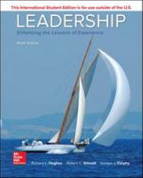 Paperback Leadership: Enhancing the Lessons of Experience 9th Edition, International Student Edition Book