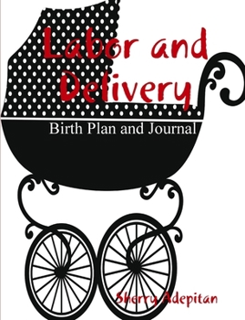 Paperback Labor and Delivery: Birth Plan and Journal Book