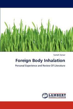 Paperback Foreign Body Inhalation Book