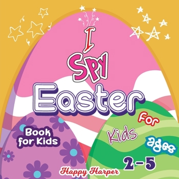 Paperback I Spy Easter Book [Large Print] Book