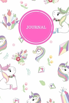 Unicorn Journal For Girls: Blank Lined Notebook Journal - 6 x 9 - 110 pages