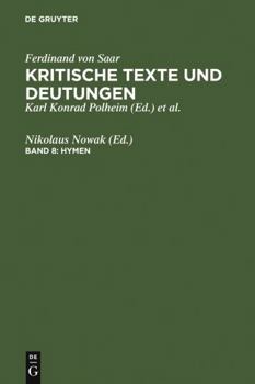 Hardcover Hymen (Kritische Texte und Deutungen, Band 8) (German Edition) Book
