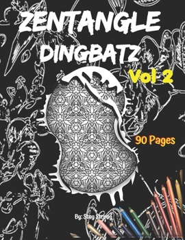 Paperback Zentangle Dingbatz: Zentangle Dingbatz Vol 2 Book