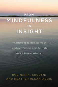 Paperback From Mindfulness to Insight: Meditations to Release Your Habitual Thinking and Activate Your Inherent Wisdom Book