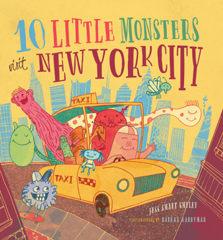 10 Little Monsters Visit New York City - Book  of the 10 Little Monsters