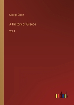 Paperback A History of Greece: Vol. I Book