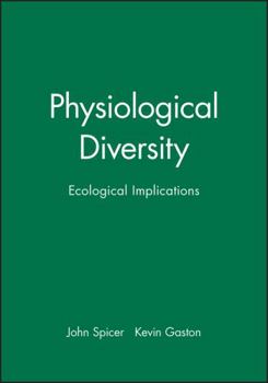 Paperback Physiological Diversity: Ecological Implications Book