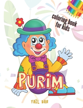 Paperback Purim Coloring book for kids: 45 coloring pages Book