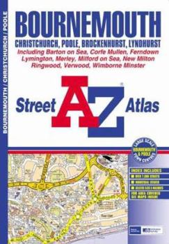 Paperback A-Z Street Atlas of Bournemouth Book