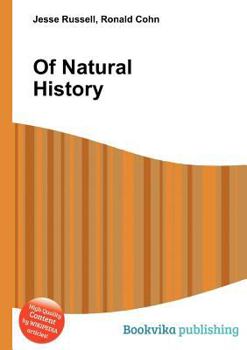 Paperback Of Natural History Book