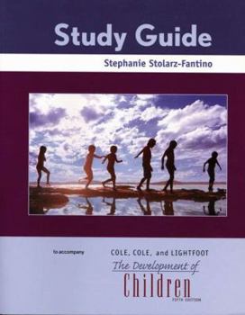 Paperback The Development of Children Study Guide Book