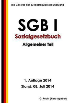 Paperback SGB I - Sozialgesetzbuch (SGB) Erstes Buch (I) - Allgemeiner Teil [German] Book