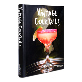 Spiral-bound Vintage Cocktails Book