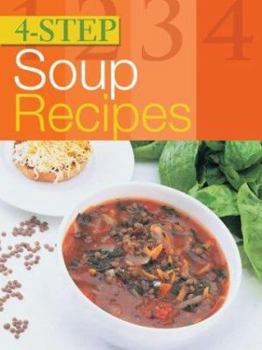 Paperback 4-Step Soup Recipes Book