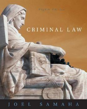 Hardcover Criminal Law (with CD-ROM and Infotrac) [With CDROM and Infotrac] Book