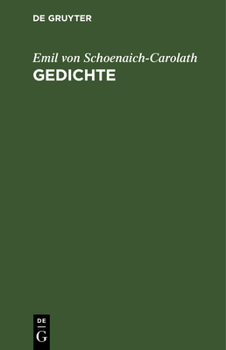 Hardcover Gedichte [German] Book