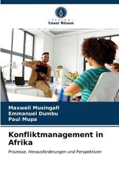 Paperback Konfliktmanagement in Afrika [German] Book