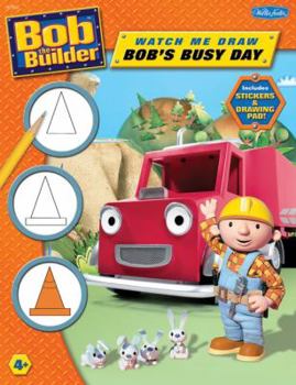 Paperback Bob's Busy Day [With Sticker(s) and Drawing Pad] Book