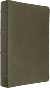 Leather Bound ESV Heirloom Bible, Gloria Dei: Single Column Edition (Cowhide, Tuscan Green) Book