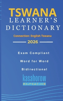 Paperback Tswana Learner's Dictionary Book