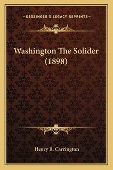 Paperback Washington The Solider (1898) Book