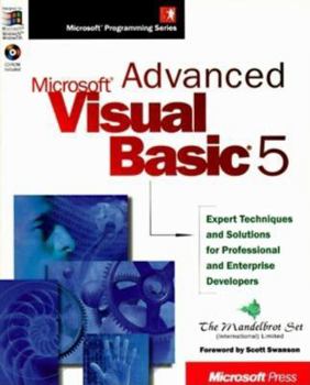 Paperback Advanced Microsoft Visual Basic 5 [With Includes Program Codes] Book