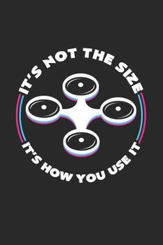 Paperback It's not the size It's how you use it: 6x9 Whoop - grid - squared paper - notebook - notes Book