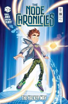 Perfect Paperback Node Chronicles & The Hacker Way Limited First Edition (Issue #1) - Graphic Novel Technology Comic with Interactive Companion App Featuring Digital Collectables and Animated Content Book