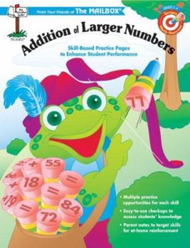 Paperback Target Math Success Addition of Larger Numbers Book