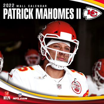 Calendar Kansas City Chiefs Patrick Mahomes 2022 12x12 Player Wall Calendar Book