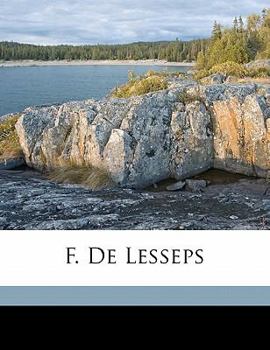 Paperback F. De Lesseps [French] Book