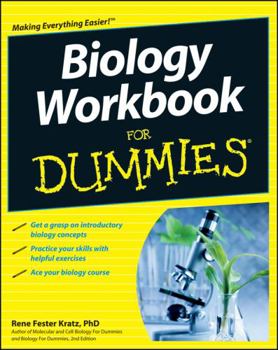 Paperback Biology Workbook for Dummies Book