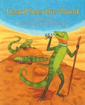 Hardcover Lizard Sees the World Book