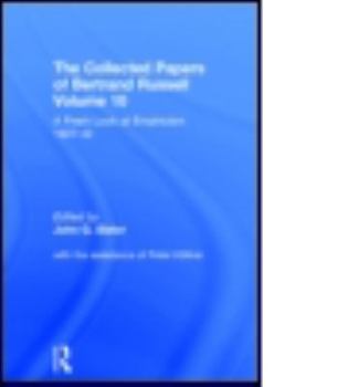 Hardcover The Collected Papers of Bertrand Russell, Volume 10: A Fresh Look at Empiricism, 1927-1946 Book